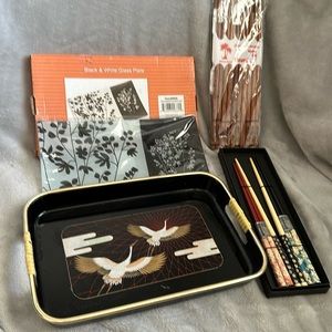 Lot of Asian inspired home decor